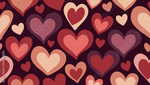 Gemini said

Romantic pink and red seamless heart pattern vector illustration for Valentine's Day wallpaper and wedding card decoration design