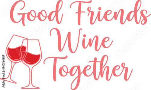 Good friends enjoying wine together in elegant setting