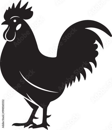 Rooster Silhouette
