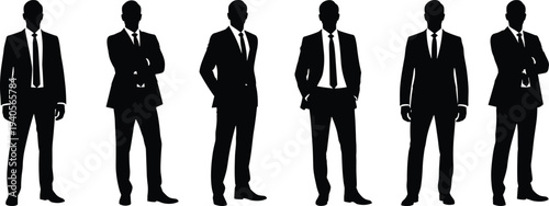 Set of colorful hand drawn flower icons with bold black outlines and vibrant flat colors for spring and summer garden design projects