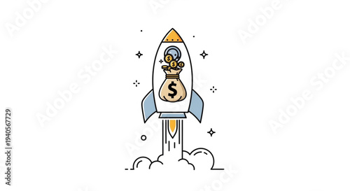 Yellow greeting card with red heart and speech bubble on white background symbolizing love and communication