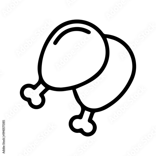 Chicken Legs Icon