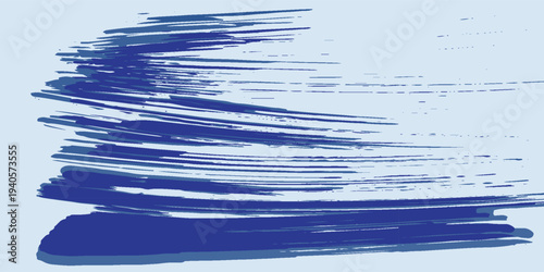 Abstract blue paint grunge background. Blue paint motif texture to be used for design creation and webs conception. Abstract blue illustration. Hand painted abstract blue banner.