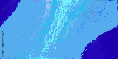 Abstract blue background with a vertical streak of lighter shades