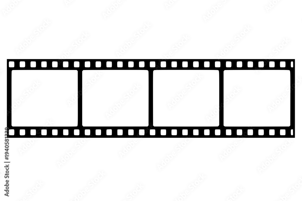 Fototapeta premium Simple Film Strip Design