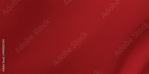Red and black abstract smooth gradation background with grainy noise