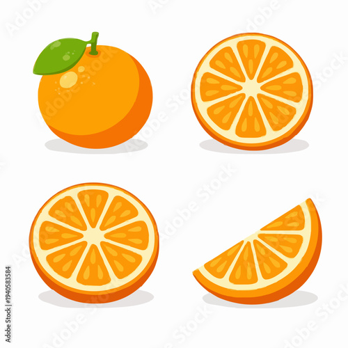 Orange Fruit Collection