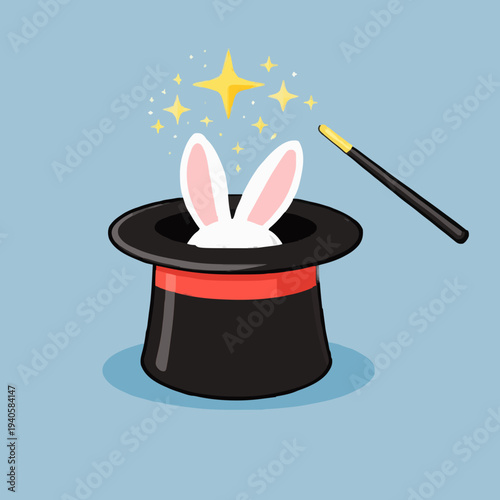 Magic Hat With Rabbit