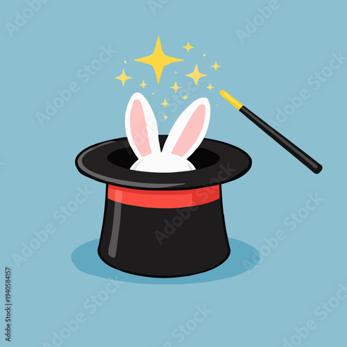 Magic Hat With Rabbit