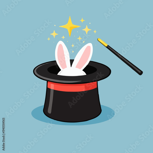 Magic Hat With Rabbit