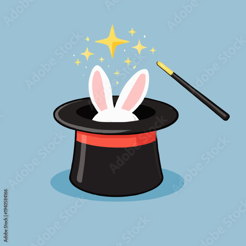 Magic Hat With Rabbit