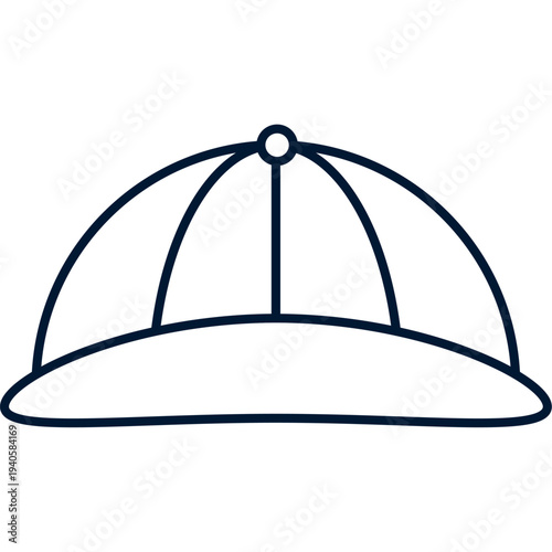 Baseball Cap Casual Sport Hat Icon