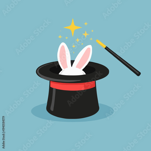 Magic Hat With Rabbit