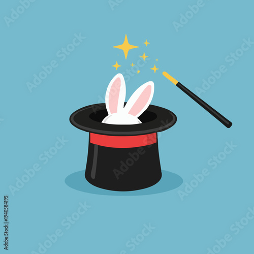 Magic Hat With Rabbit