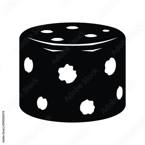 Cheese vector silhouette icon isolated on white background for food and dairy design