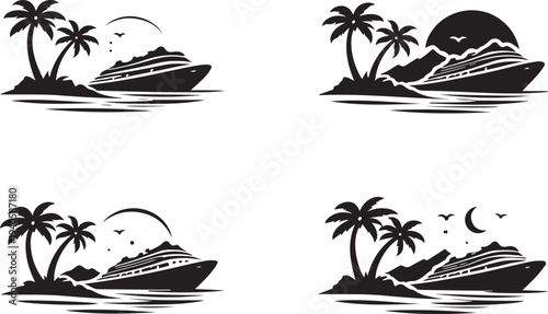 see batch and palm tree