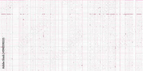 Pale pink graph paper background with a faint grid pattern