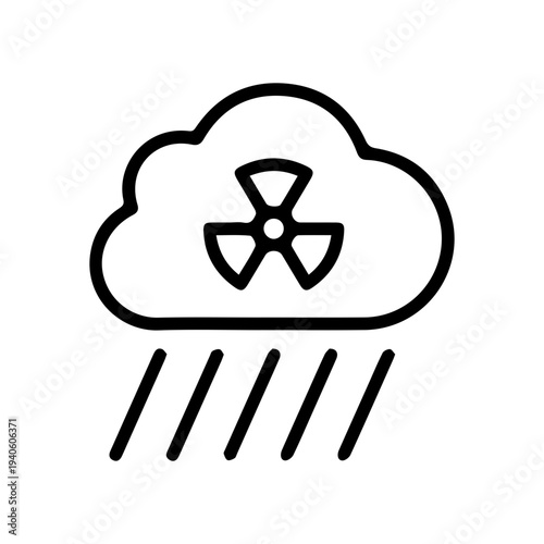Radioactive Rain Icon