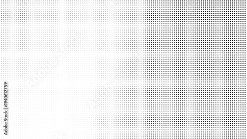 Grunge halftone gradient background. Faded grit noise texture.