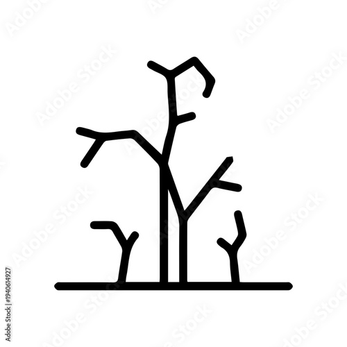 Withered Tree Icon