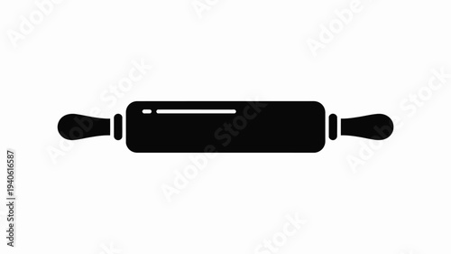 Vector rolling pin icon
