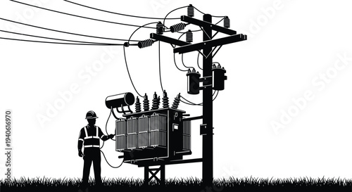 Collection of black Christmas stocking silhouettes with various white decorative patterns and hanging loops isolated on a white background.