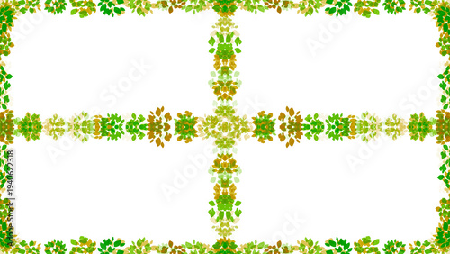 Wallpaper Mural PNG format photo frames of green leaves with a transparent background Torontodigital.ca