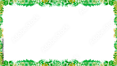 Wallpaper Mural PNG format photo frames of green leaves with a transparent background Torontodigital.ca