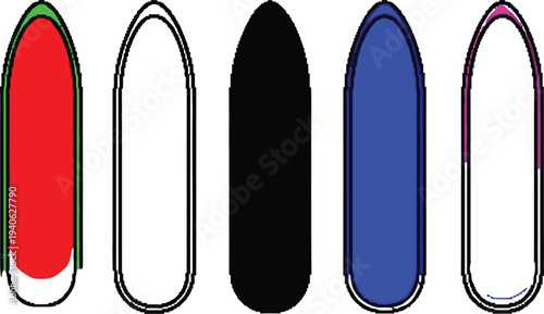 St patrick's day silhouette shamrock lucky charms