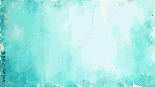 Vector A dreamy aquamarine backdrop, showcasing a textured composition, is an artistic blend of hues that creates a calming and versatile visual canvas.