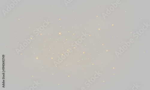 Foto Golden glitter dust particles sparkle light effect overlay glowing shimmer shine