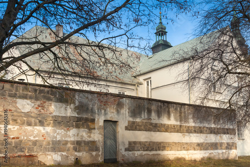 Poland, Łódź region,  Piotrków Trybunalski, Church of Our Lady of the Angels and  Bernardine Monastery
