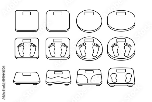 Scale safety smooth weight vector edges construction appearance icon icons digital gentle