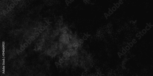 Abstract black gray wall textured background. Empty gray rusty stone or metal surface texture. Dark smoke texture. Black and white grunge wall. Light fog backgrounds. Cloud sky night. Slate surface.