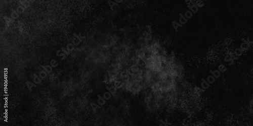 Abstract black gray wall textured background. Empty gray rusty stone or metal surface texture. Dark smoke texture. Black and white grunge wall. Light fog backgrounds. Cloud sky night. Slate surface.