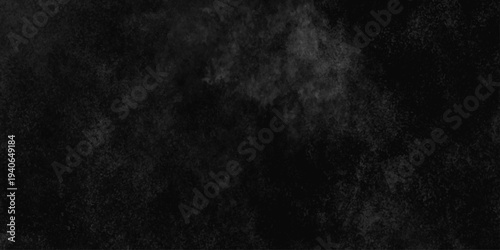 Abstract black gray wall textured background. Empty gray rusty stone or metal surface texture. Dark smoke texture. Black and white grunge wall. Light fog backgrounds. Cloud sky night. Slate surface.