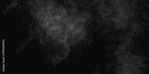 Abstract black gray wall textured background. Empty gray rusty stone or metal surface texture. Dark smoke texture. Black and white grunge wall. Light fog backgrounds. Cloud sky night. Slate surface.