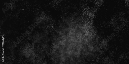 Abstract black gray wall textured background. Empty gray rusty stone or metal surface texture. Dark smoke texture. Black and white grunge wall. Light fog backgrounds. Cloud sky night. Slate surface.