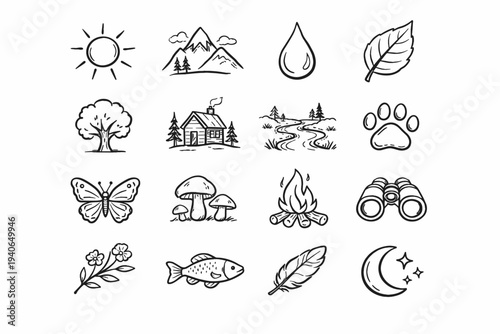 Wobble vector simple hand gentle subtle icon thickness generation stroke image tactile