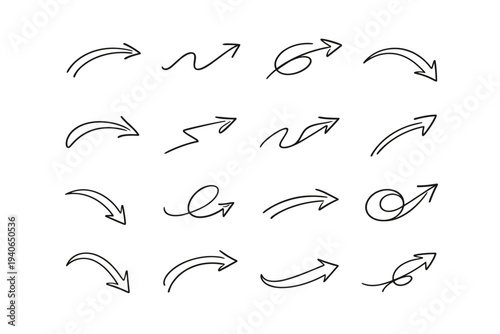 Indicator navigation image generation stroke outline vector simple direction icon curve everyday