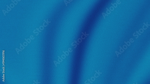 Tableau sur toile Professional Deep Blue Grainy Gradient Background with Soft Noise Texture and Di
