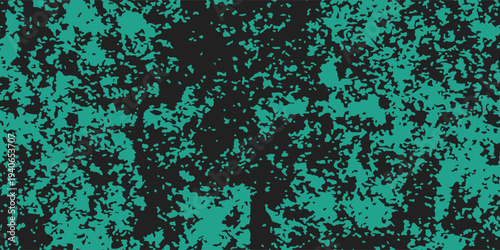 Minimal abstract blue and cyan frame with grunge texture on black background, modern sport style design.