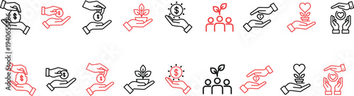 Yoga poses illustrations for mindfulness and flexibility