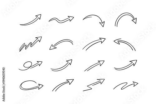 Mark sketch warm generation vector icon everyday navigation direction simple image curve