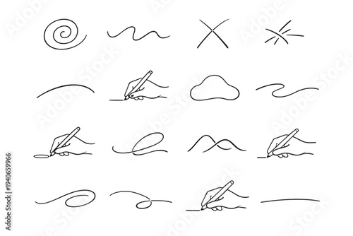 Contour icon image steady vector relaxed slow generation gentle trace quiet simple