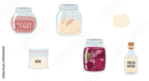 Fermentation cultures and ingredients are essential for creating delicious and healthy homemade probiotic foods, promoting gut health.