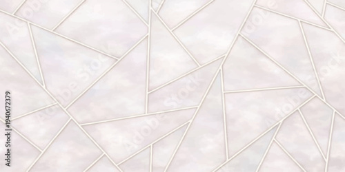 Abstract green background texture featuring a geometric vector design with a seamless grid of lines and triangular shapes for a modern technology connection wallpaper