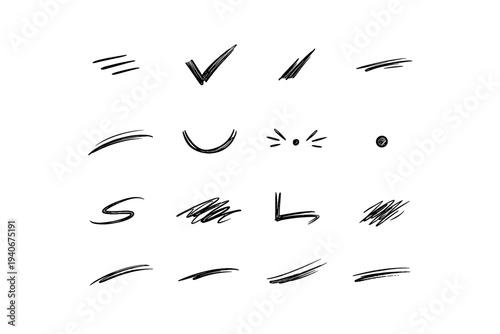 Organic blink grid quick mark turn dash jot icon rapid vector instant