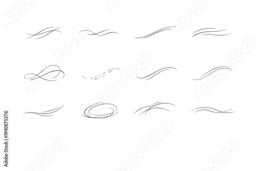 Quiet curve icon rhythm muted generation image whisper vector arc gentle line