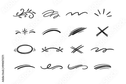 Graphite image generation emphasis accent icon style vector grain casual trace simple